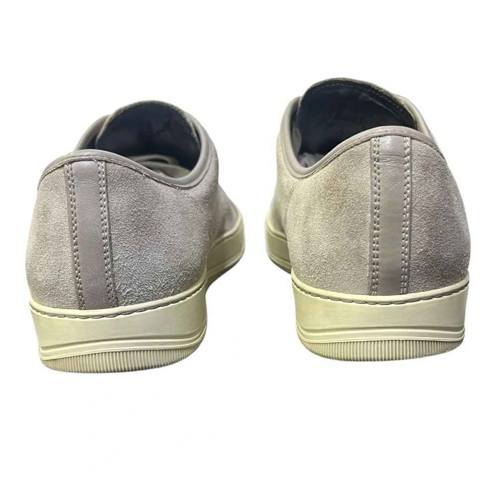 👟‎ LANVIN Suede Leather Low-Top Sneakers – 12